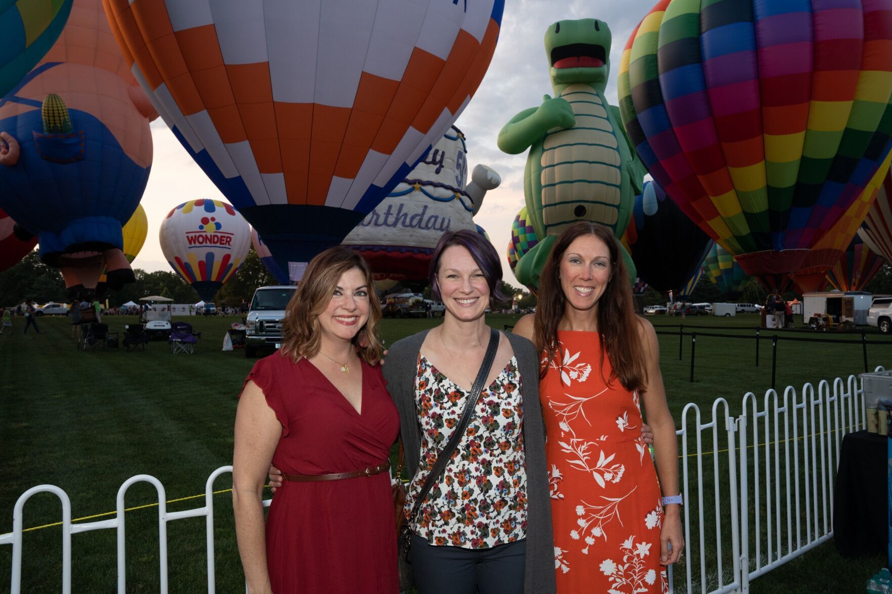 Annalise Webb, Catherine Proulx and Ashley Raineri
